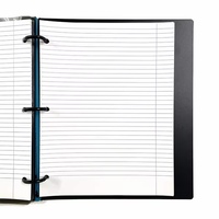 Porte-documents à anneaux format Lettre personnalisé pour documents, brevets et cartes de visite, Fournitures de bureau et scolaires