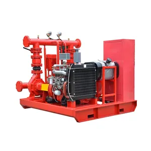 Diesel Engine Fire/water Pump Unit 1 Years Single-stage Pump Cast Iron High/low Pressure 100 1.5-710 Kw Coupling 1 Set 11-330kw