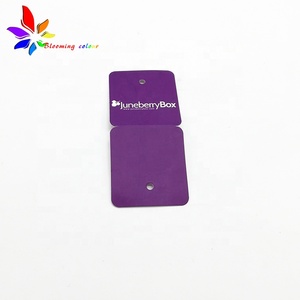 Chất lượng cao biểu tượng tùy chỉnh gấp trên treo <span class=keywords><strong>Tag</strong></span> cho đồ trang sức và Hàng may mặc - Product Image 1