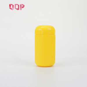 Envase farmacéutico personalizado de cápsulas amarillas, botella de plástico HDPE para productos de salud, pastillas y medicamentos con tapa de rosca. - Product Image 5