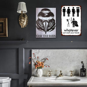 Letrero Metálico Retro <span class=keywords><strong>de</strong></span> Doctor <span class=keywords><strong>de</strong></span> <span class=keywords><strong>la</strong></span> Peste, Decoración <span class=keywords><strong>de</strong></span> Pared con <span class=keywords><strong>la</strong></span> Frase 'Lavarse las Manos' para Baño, Decoración para Amantes del Humor - Product Image 2