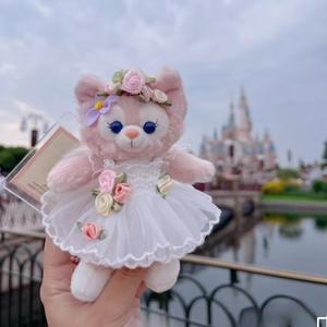 Bambola <span class=keywords><strong>Lina</strong></span> Belle & Stellalou Duffy Rose 15cm con Stampa Digitale, Vestiti in Cotone e Accessori Sostitutivi per Portachiavi - Product Image 4