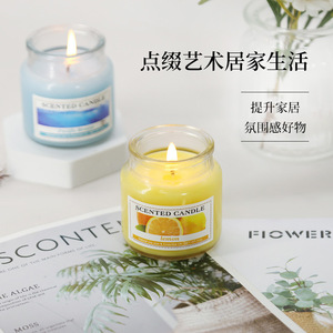 Bougie parfumée de Noël en forme de champignon personnalisée, en cire de soja, ornements parfumés, cadeaux de haute qualité pour les fêtes - Product Image 4