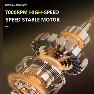 Kemei Km-1450 1800mAh Công suất mạnh 7000 vòng/phút động cơ nhanh tóc <span class=keywords><strong>Clipper</strong></span> chuyên nghiệp Tự làm tóc phong cách máy cắt logo riêng - Product Image 5