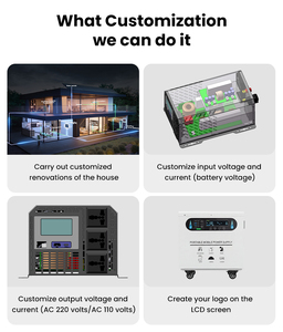 ตัวควบคุม MPPT อัจฉริยะ DC24V AC220V 3000W คลื่นไซน์บริสุทธิ์ สำหรับชาร์จพลังงานแสงอาทิตย์และเก็บพลังงานแสงอาทิตย์ - Product Image 2