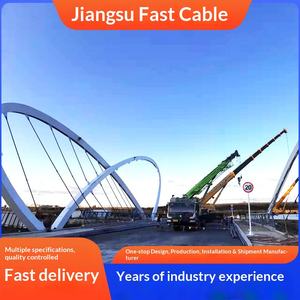 स्टेनलेस स्टील तार रस्सी पुल और निर्माण के लिए छत केबल 200 श्रृंखला ग्रेड - Product Image 5