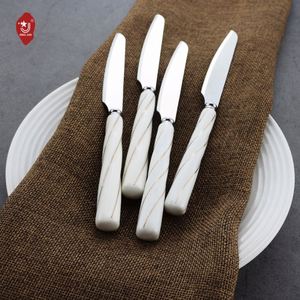 Ensemble de couverts en céramique de haute qualité, 12 pièces, couteaux et fourchettes, pour la maison, les restaurants et les hôtels - Product Image 5