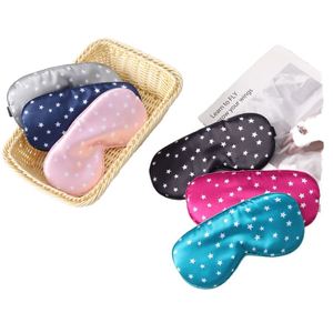 Artificial Silk Elastic Knit <b>Sleep</b> <b>Light</b>-Blocking Home Outdoors & Travel Gifts Eye Mask - Product Image 1