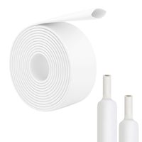 Tubo Termocontraíble de 6mm ~14mm, Relación de Contracción 2:1, para Reparación de Cables, Funda Aislante de Poliolefina, Revestimiento para Cables, Tubo Retráctil