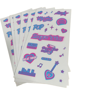 Tùy chỉnh không thấm nước A4 A5 A6 Kích thước Sticker Glossy dính Vinyl PVC nhãn Nụ Hôn cắt Sticker <span class=keywords><strong>Sheets</strong></span> đối với kinh doanh và tiếp thị - Product Image 3