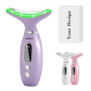 0728 Customizable <b>Red</b> <b>Light</b> <b>Therapy</b> Face Facial Massager 500mah 4 Functions with Colors for Home Beauty Care - Product Image 3
