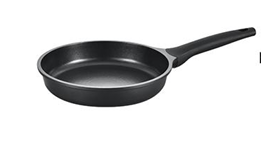 Casseroles en aluminium moulé sous pression de haute qualité, revêtement antiadhésif, série CURVED EARS, design exquis et dernier cri, noir profond - Product Image 4