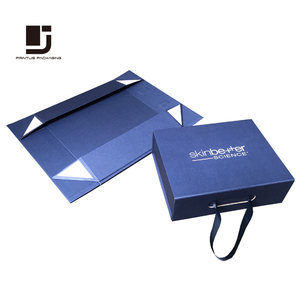 Wholesale Custom Luxury Clothing <strong>Bridal</strong> Wedding Dress Packaging <strong>Boxes</strong> Ribbon Closure Folding Large Paper Gift Box for Dress - Product Image 5