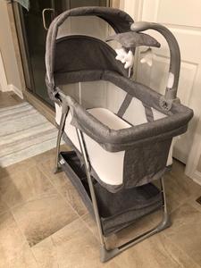 Berceau pour bébé de qualité supérieure avec arche de jeu, berceau pour bébé, lit pour bébé, utilisation à domicile - Product Image 6