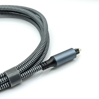 Câble audio optique USB-C Toslink SPDIF RUIARA RR-TC-A-01 avec gaine tressée et conducteur en cuivre pour système audio TV, DAC, barre de son