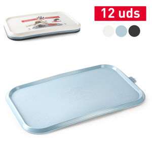 Tappetino in gomma per animali domestici, colori assortiti, durevole, riutilizzabile, per la conservazione e l'organizzazione domestica, 12 unità - Product Image 1