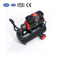 Compresseurs d'air portables pour la peinture au pistolet et l'industrie de lavage de voitures, alimentation CA 220V 8L