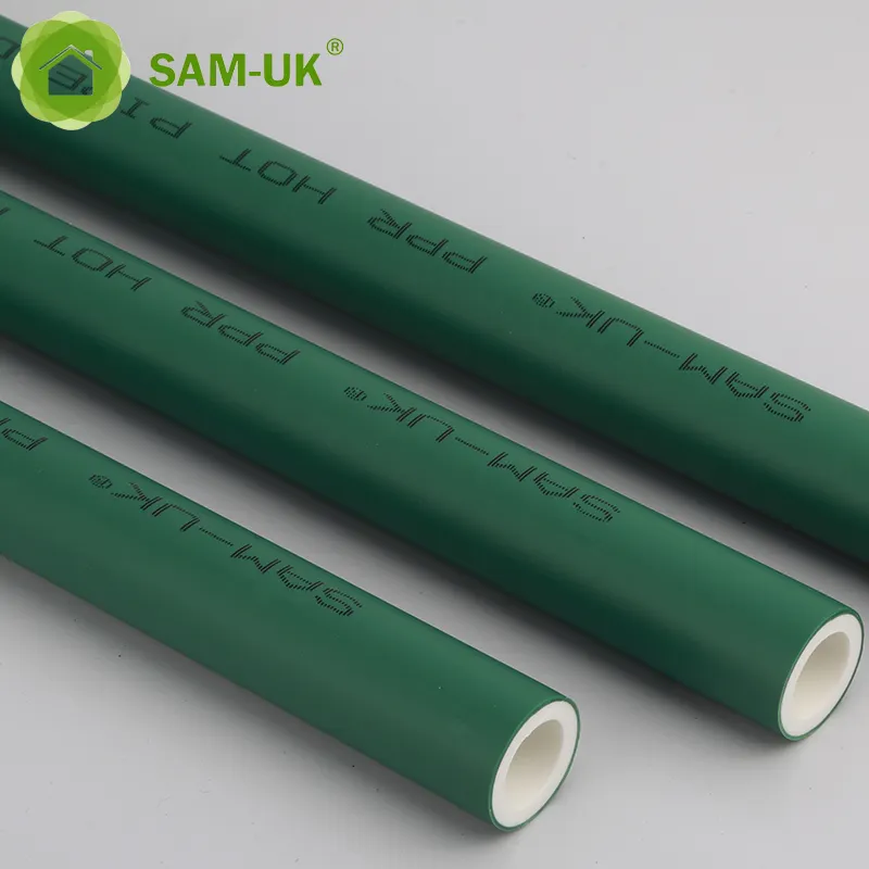 Wholesale universal for all seasons 15 mm 4 inch hot water ppr names pipes and fittings plastic green tubes price