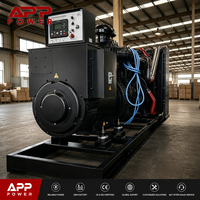 Grupo Electrógeno Inteligente de 400 kW 500 kVA, Generador Diésel de Gran Potencia Comercial, Tipo Abierto, 380 Voltios, en Venta