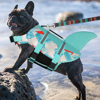 Gilet de sécurité réglable en laine pour animaux de compagnie, gilet de sauvetage réfléchissant pour chien, gilet de sauvetage pour la natation