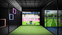 Gooest-simulador de fútbol de marca AR, juego deportivo interactivo para deportes