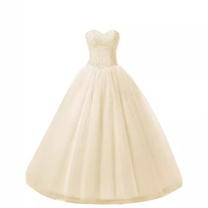 Strapless Ball Gown Prom Dress Floor Length Black Taffeta Wedding Party Dress Adult Women's Formal Evening Gown - Product Image 4