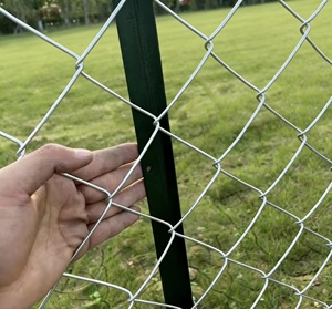 Direct uit de Chinese fabriek: gegalvaniseerd gelast gebogen zwaar kettingscherm, op maat gemaakt, 6ft, 8ft, 10ft hoogte, voor landbouwgrond, boerderij, binnenplaats. - Product Image 3