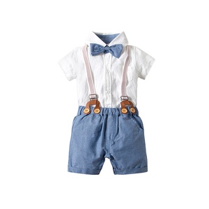 Ropa Formal para Niños, Conjuntos de Pantalones y Body para Bebés Recién Nacidos de Proveedor Chino - Product Image 1