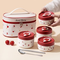 Lebensmittelechter 316L Edelstahl Einlagige Thermische Lunchbox für Büroangestellte Studenten Mikrowellengeeignet Tragbare Bento-Box Dropshipping