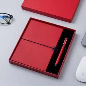 Coffret Cadeau Carnet Rigide A5 – Journal d'Affaires en Gros – Personnalisation Logo – Coffret Cadeau d'Entreprise de Luxe Promotionnel - Product Image 3