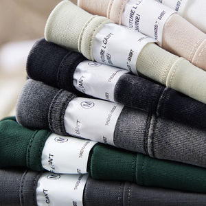 Camisetas Extra Grandes de 300 GSM para Hombre, Fabricantes de Camisetas Personalizadas, 100% Algodón, Lisas, Teñidas, Unisex, Tejidas, 50 Piezas - Product Image 2