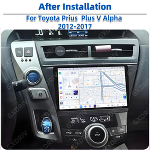 Ts20 2K Màn Hình <span class=keywords><strong>Android</strong></span> Xe Máy Nghe Nhạc Đài Phát Thanh Stereo Đa Phương Tiện Hệ Thống Carplay 360 Máy Ảnh Dsp Cho Toyota Prius Cộng Với V Alpha 2012-2017 - Product Image 2