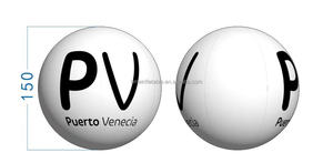 Pallone Gonfiabile Pubblicitario da 1m 2m 3m con Logo, Sfera in PVC con Luce LED RGB e Telecomando, Grandi Palloni a Elio per Festival - Product Image 4
