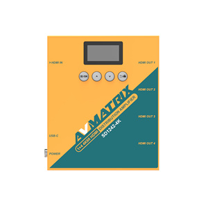 Avmatrix SD1242-4K 1*4 4K60 cho <span class=keywords><strong>HDMI</strong></span> phân phối khuếch đại với EDID Chức năng <span class=keywords><strong>Video</strong></span> Splitter & chuyển đổi - Product Image 2