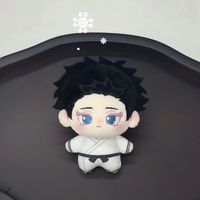 Figurine miniature 3D Akaza Koyuki de 10 cm, jouet en peluche douce, anime kawaii, porte-clés pendentif