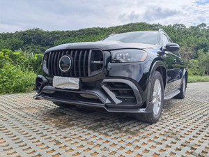Nuevo Kit de Carrocería para <span class=keywords><strong>Mercedes</strong></span>-<span class=keywords><strong>Benz</strong></span> <span class=keywords><strong>GLS</strong></span> 63 AMG 2011-2019, Mejora Babos con Fibra de Carbono, Difusor Delantero, Alerón, Guardabarros - Product Image 2