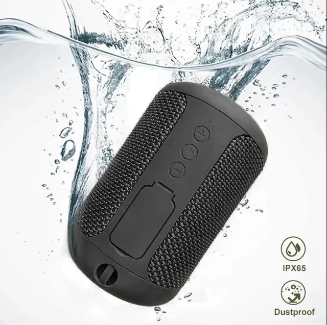 Latest IPX5 Waterproof 1800mAh Bluetooth Speaker with 8H Playtime for Outdoor Adventures Bass Boosted BT Speaker Party Music