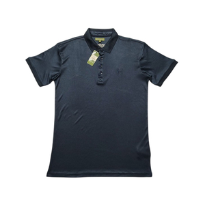 Polo de Secado Rápido para Hombre, Manga Corta, Estampado, Corte Regular, Transpirable, Ligero, Absorbe la Humedad, Ropa Deportiva Informal - Product Image 1