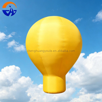 Ballon à air chaud géant gonflable personnalisé avec logo imprimé, imperméable, avec souffleur, pour la publicité extérieure et la promotion d'événements 2026