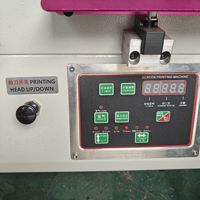 Mini Prensa de Serigrafía de Sobremesa de Alta Precisión, Ajuste de Recorrido de 90 mm, Área de Impresión de 150x200 mm, Impresora Semiautomática para Artículos Promocionales