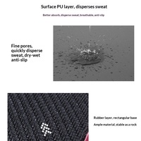 Tapis de yoga antidérapant en PU de 5 mm d'épaisseur, tapis de sol professionnel pour salle de sport, tapis d'exercice insonorisant et amortissant pour usage domestique, 183 cm, pour femmes