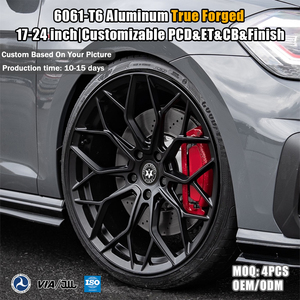Jantes forgées monobloc personnalisées Viaol 18 19 20 pouces 5x112 noires légères concaves pour <span class=keywords><strong>Audi</strong></span> <span class=keywords><strong>RS3</strong></span> Golf R Mercedes A45 - Product Image 1