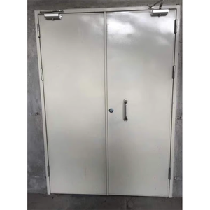 हॉट सेलिंग आधुनिक डिजाइन प्रमाणित फायरप्रूफ धातु सुदृढीकरण स्टील दरवाजा और घर सुरक्षा के लिए - Product Image 4