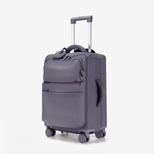 Juego de maletas de tela suave <span class=keywords><strong>para</strong></span> <span class=keywords><strong>mujer</strong></span>, <span class=keywords><strong>con</strong></span> <span class=keywords><strong>ruedas</strong></span> giratorias de 20/24 pulgadas, equipaje de mano ligero, maleta de viaje expandible - Product Image 6