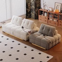 Modernes Neues Designer Schlafsofa mit Doppelfunktion, Ausziehbar und Klappbar, Platzsparend, mit Stauraum für das Wohnzimmer