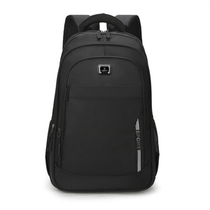 Men's Business Casual <b>Backpack</b> Large Capacity 20-35L Travel And Work Use Solid Color With Interior Zipper Pocket - Product Image 5