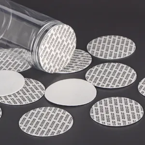 Cheap Custom Self Adhesive Pressure Sensitive Seal Gasket Press Cap Liners Foam Induction Safety Seals For Bottle Jar