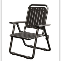 Ensemble table et chaises pliantes 2 places en fer et panneaux mélaminés, style luxe moderne, pour extérieur, petits jardins, balcons, cours