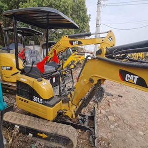 Excavatrice hydraulique d'occasion d'origine japonaise pour 301.5CR Mini excavatrice sur chenilles à moteur diesel Pompe 1,5 tonne 2001-4000 heures Pas cher - Product Image 2