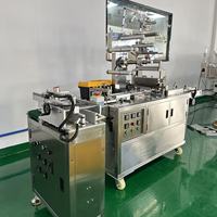 Máquina Envolvedora Automática SANXIN para Cajas Pequeñas con PLC, Ideal para Empaque de Lápiz Labial, Sombra de Ojos, Crema Facial, Alimentos y Bebidas en Envases de Plástico